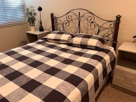 Photo of free Queen bed and headboard (South Walnut Creek) #1