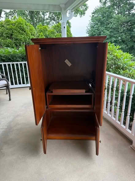 Photo of free Wood TV Cabinet (Exeter) #2