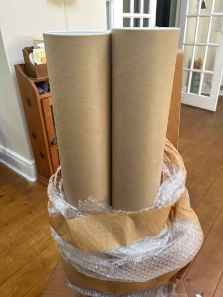 Photo of free Three cardboard tubs (L37 2EX) #1
