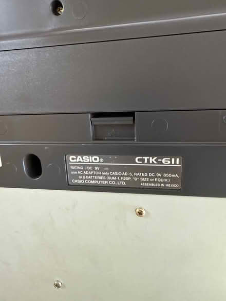 Photo of free Casio keyboard (Thurmaston LE4) #2