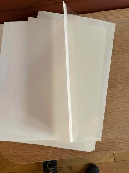 Photo of free A4 acetate (Edinburgh EH5) #1