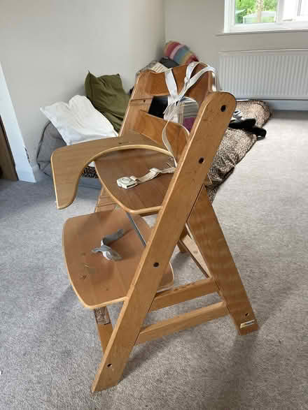 Photo of free Wooden highchair (WF4) #2