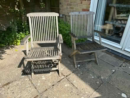 Photo of free Garden table and 6 chairs (Great Shelford CB22) #3