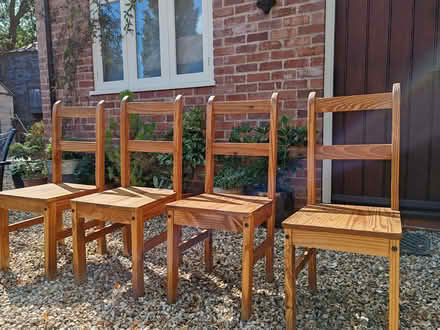 Photo of free Wooden chairs (South Scarle) #1
