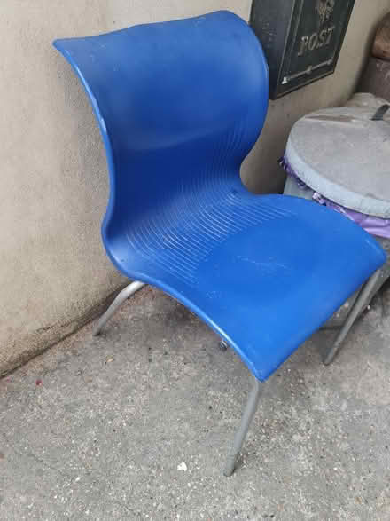Photo of free IKEA Moulds Chair x1, Blue (CT2) #1