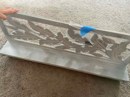 Photo of free silver wall shelf (20165) #2