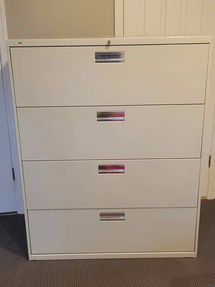 Photo of free Hon 4 drawer lateral file cabinet (Arlington Heights, Il) #1