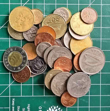 Photo of free Handful of foreign coins (Stroud GL10) #1