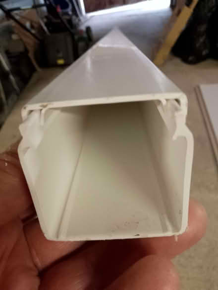 Photo of free Ducting, plastic, white, 3000mm x 50mm x 50mm (Bucknell SY7) #1