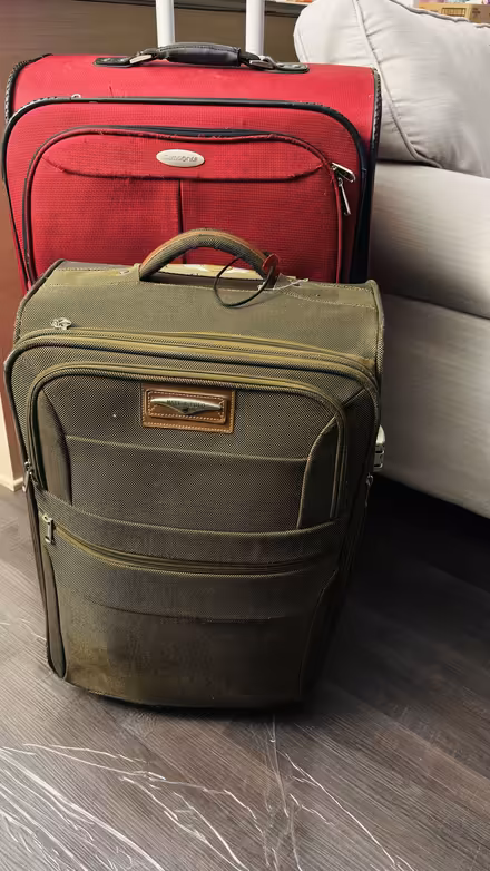 Photo of free 2 checked luggage bags (Seattle downtown) #1