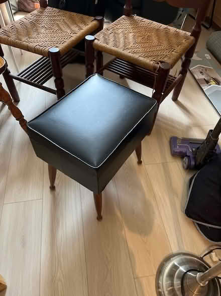 Photo of free Tuffet, curved top, storage (Golden Triangle) #2