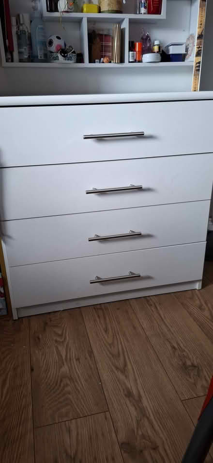 Photo of free White chest of drawers (GU2 Stoughton) #1
