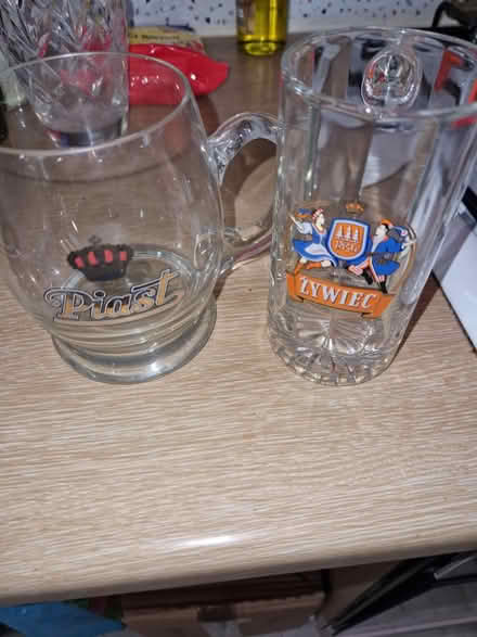 Photo of free 2 Polish Beer Tankards (Near Cheltenham Rail Station) #1