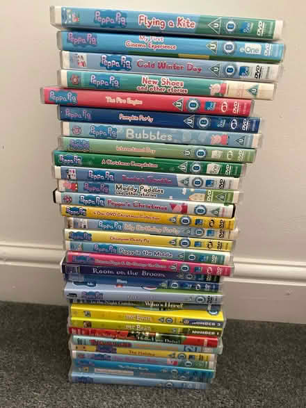 Photo of free Peppa/night garden/ mr bean dvds (ware SG12) #1