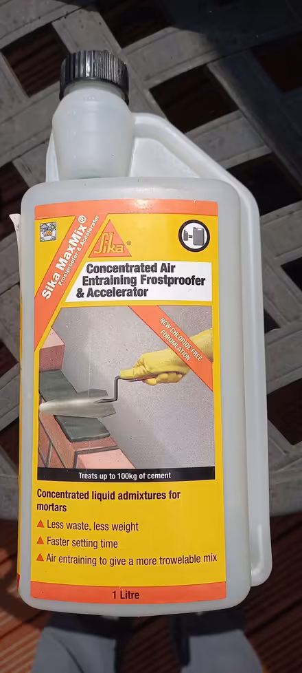 Photo of free Mortar accelerator (Cosham PO6) #1