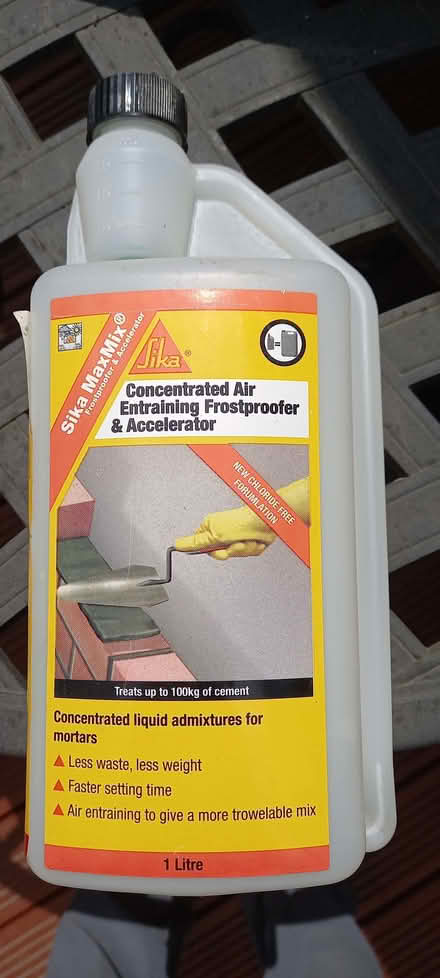 Photo of free Mortar accelerator (Cosham PO6) #1