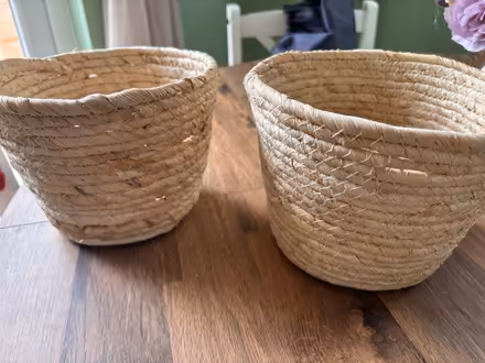 Photo of free Two small woven baskets (Cowie FK7 7) #1