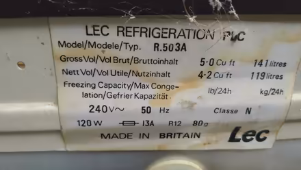 Photo of free under counter fridge (Cardinham) #1