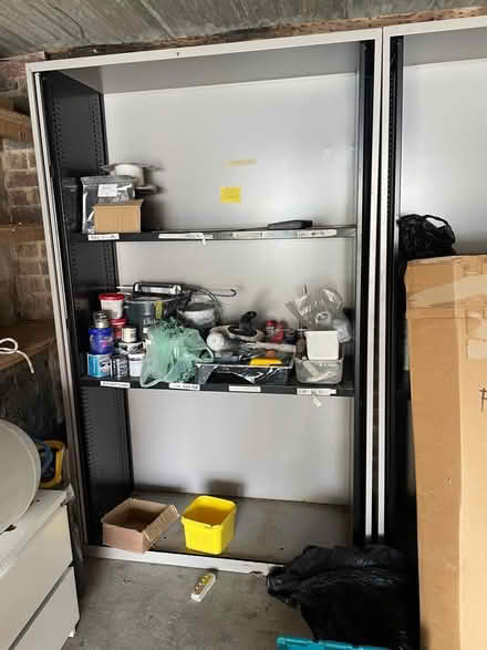 Photo of free Large metal shelve units (Seven Dials BN3) #1