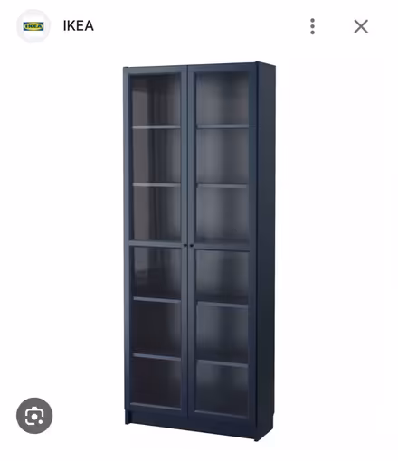 Photo of free Blue IKEA billy bookcase (Thorpe St Andrew NR7) #1