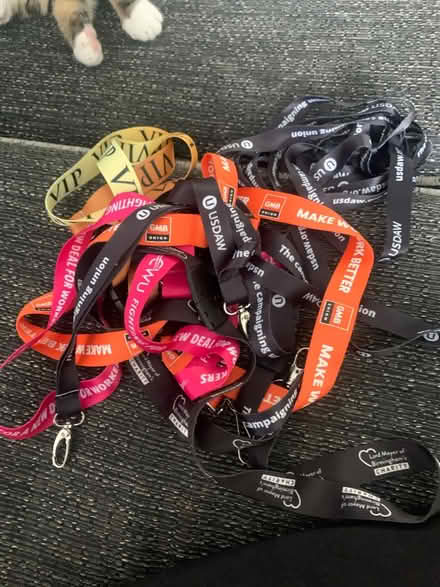 Photo of free 10 lanyards an reusable bags (B34) #1