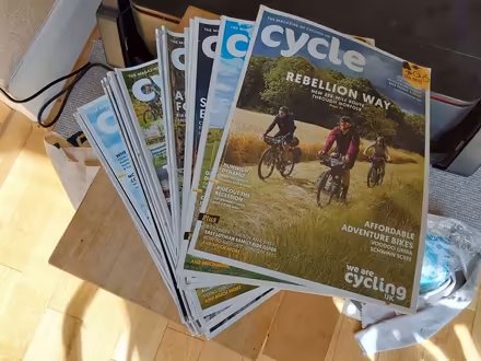 Photo of free 16 'Cycle' magazines (High Heaton) #1