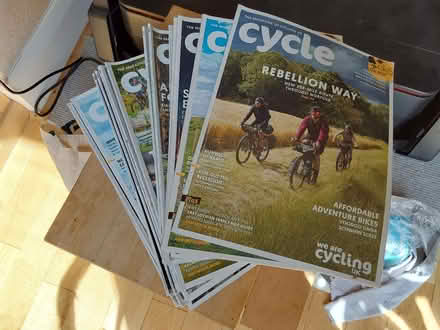 Photo of free 16 'Cycle' magazines (High Heaton) #1