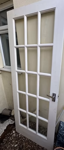 Photo of free Wooden Door with glass panes (Southsea PO5) #4