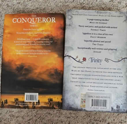 Photo of free Conn Iggulden books (Woodley RG5) #2