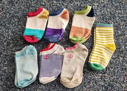 Photo of free 7 Pairs of Striped Socks #1