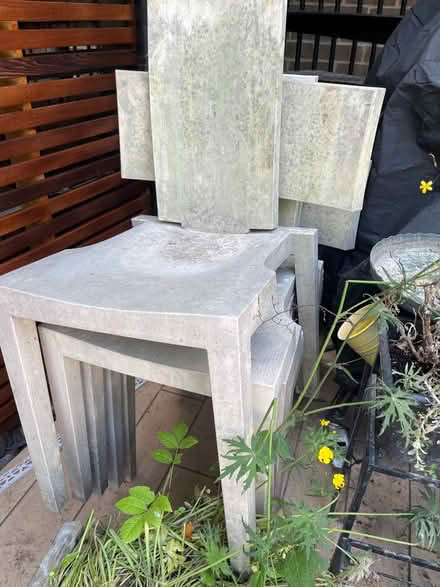 Photo of free Table and six chairs (N6 Highgate High Street) #2