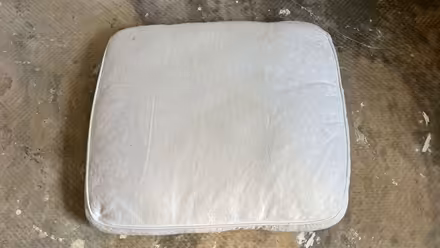 Photo of free Two White Cotton Sofa Cushions (PL1) #3