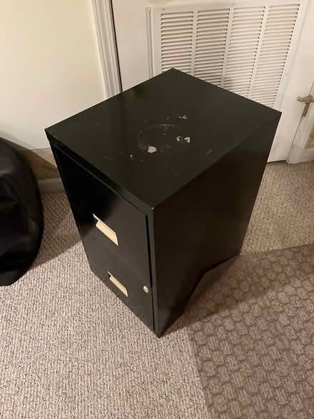 Photo of free 2 drawer filing cabinet (east Carpentersville) #2