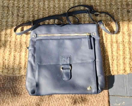 Photo of free Dark blue leather purse (Maple Leaf) #1