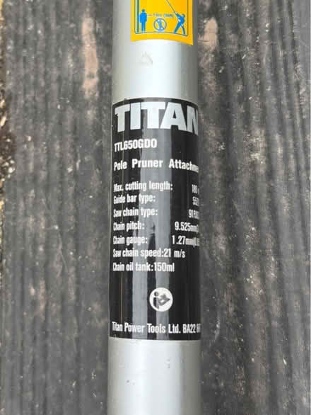 Photo of free Titan Pole Pruner Attachment (West Wickham BR4) #2