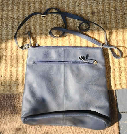 Photo of free Dark blue leather purse (Maple Leaf) #2