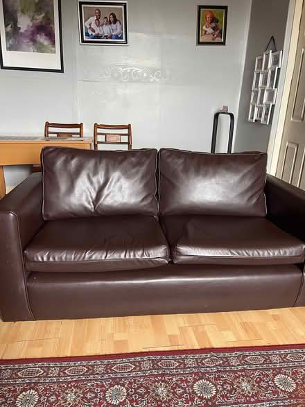 Photo of free 2 seater leather chair (Paisley Pa3 3le) #1