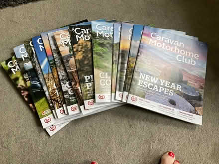 Photo of free Caravan and Motorhome Club Magazines (Ashfield Works LS21) #1