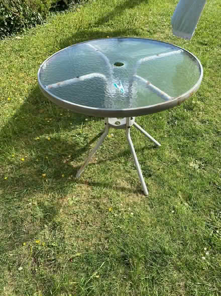 Photo of free Garden table (Southdown) #1