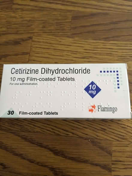 Photo of free Hay fever Tablets (Cetirizine Dihydrochloride) (Emmer Green RG4) #1