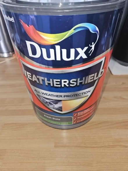 Photo of free Masonry paint, fresh slate (Deanshanger MK19) #1
