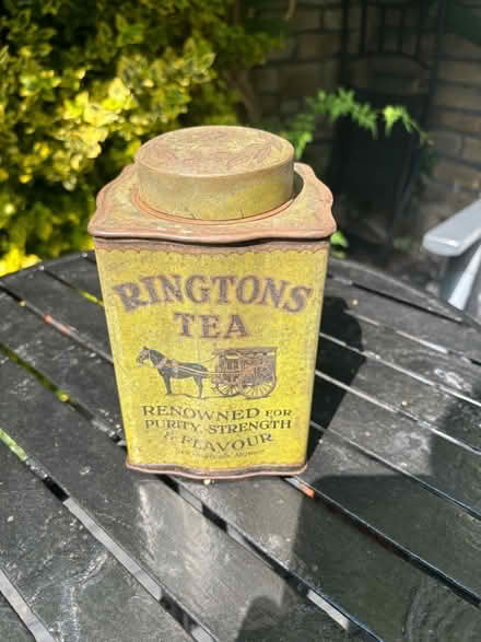 Photo of free Ringtons tea caddy. (Frizinghall BD9) #1