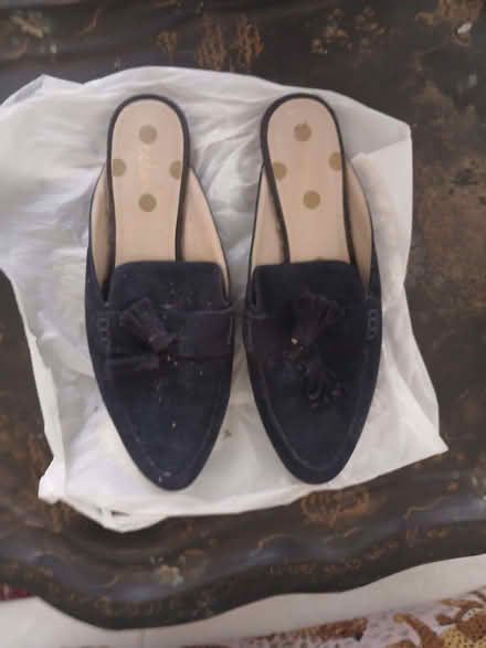 Photo of free Women's Boden blue suede size 7 flats (Earlsfield SW18) #1