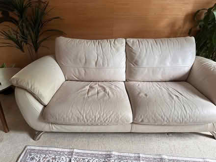 Photo of free Leather Couch (West London) #1
