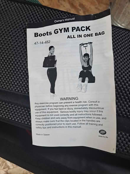 Photo of free Gym pack (Glenrothes KY7 4QP) #2