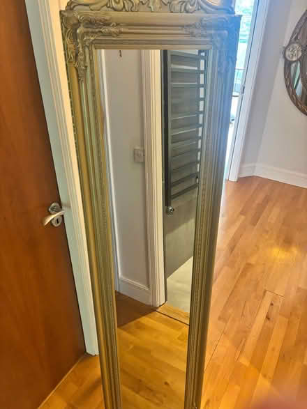 Photo of free 2 metre golden mirror (Ballybrack Village) #2