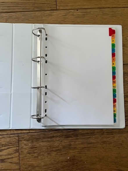 Photo of free 4 ring file (Woking) #2