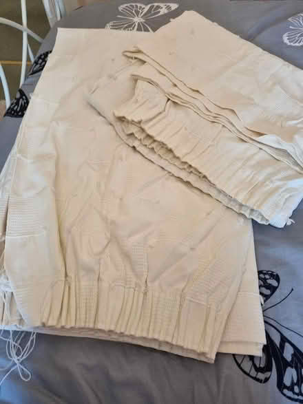 Photo of free Cream Curtains (CT11) #1