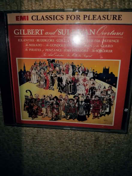 Photo of free CD Gilbert and Sullivan Overtures (Lakenham NR1) #1