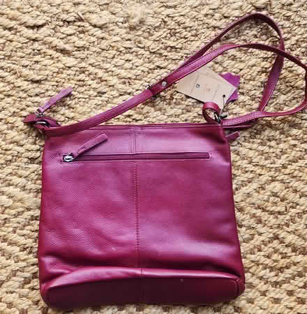 Photo of free Red leather purse (Maple Leaf) #2